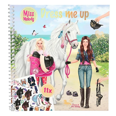 Miss Melody Dress Up Your Horse Stickerboek