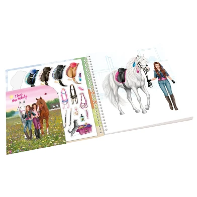 Miss Melody Dress Up Your Horse Stickerboek