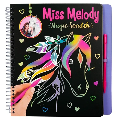 Miss Melody Magic Scratchboek