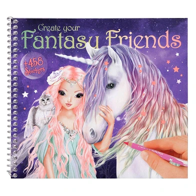 TOPModel Fantasy Model Create your Fantasy Friend Kleurboek