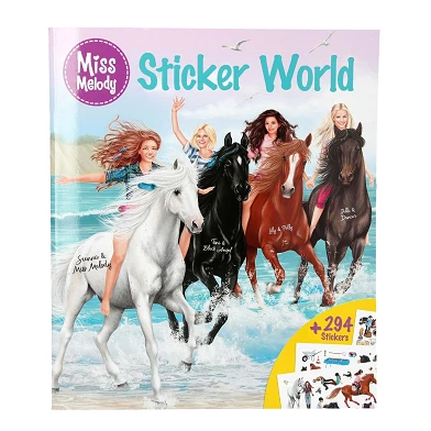 Miss Melody Kleur- en Stickerboek