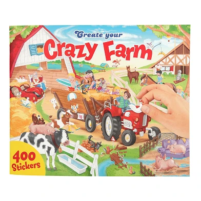 Create Your Crazy Farm Tekenboek