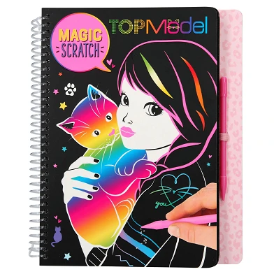 TOPModel Magic Scratchboek Cat