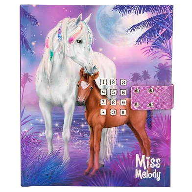 Miss Melody Dagboek Paars met Geheime Code