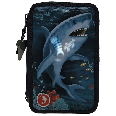 3-Fächer-Koffer mit LED-Unterwasserwelthai
