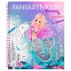Fantasy Model Kleurboek met Pailletten Zeemeermin