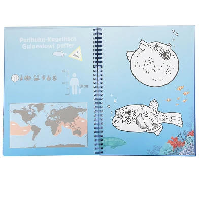 Dino World Malbuch-Set Unterwasserwelt