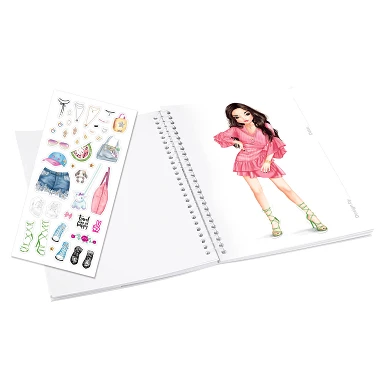 TOPModel Pocket Kleurboek 3D - Christy