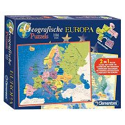 Lobbes-Clementoni Puzzel Europa. 104st.-aanbieding Lobbes-Clementoni Puzzel Europa. 104st.-aanbieding