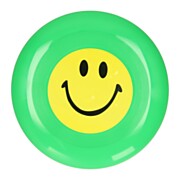 Frisbee mit Smile Face Grün