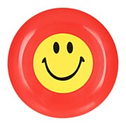 Frisbee mit Smile Face Rot