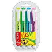 STABILO Swing Cool Textmarker, 4 Stk.