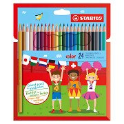STABILO Color - 24 Farben