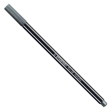 STABILO Pen 68 Metallic - Filzstift - Silber (68/805)