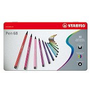 STABILO Pen 68 in Metallbox, 30cl.