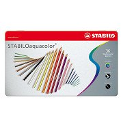 STABILO Aquacolor Metallbox, 36St.