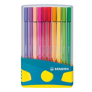 STABILO Pen 68 Colorparade Blauw, 20st.
