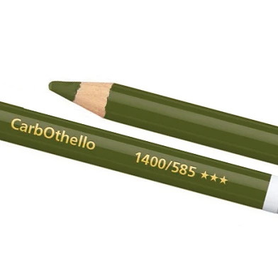 STABILO CarbOthello -Kalkpastel Kleurpotlood - Olijfgroen