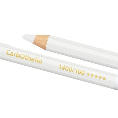 STABILO CarbOthello -Crayon de couleur pastel citron vert - Blanc