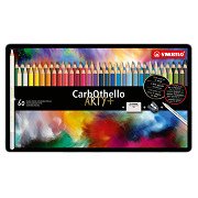 STABILO CarbOthello - Crayons de couleur pastel citron vert - Set 60 pcs.
