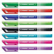 STABILO Sensor Fineliner 0,3 mm, 8 Stk.