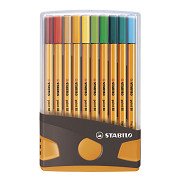 STABILO point 88 Colorparade Antraciet/Oranje, 20st.
