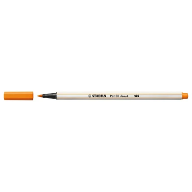 STABILO Pen 68 Brush - Filzstift - Orange (54)