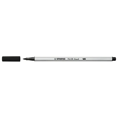 STABILO Pen 68 Brush - Feutre - Noir (46)