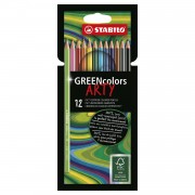 STABILO GREENcolors Arty Buntstifte, 12 Stk.