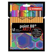 STABILO Point 88 ARTY Fineliner, 18 Stück.