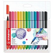 STABILO PointMax Fineliner, 15 Stk.