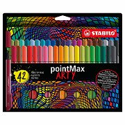 STABILO PointMax Fineliner ARTY, 42 Stk.