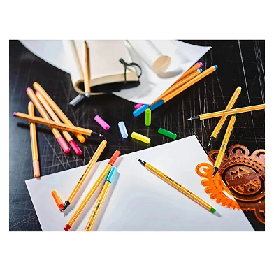 STABILO Creative Set - Pen 68 & Point 88 Pastel - ARTY - Trousse Combi 36 Pièces