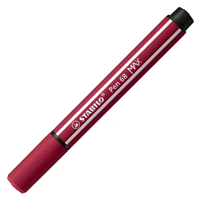 STABILO Pen 68 MAX ARTY - Filzstift mit dicker Keilspitze - Set mit 20 Stück