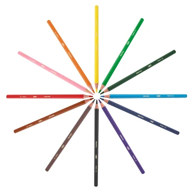 Crayons de couleur BIC Kids ECOlutions Evolution, 60 pcs.