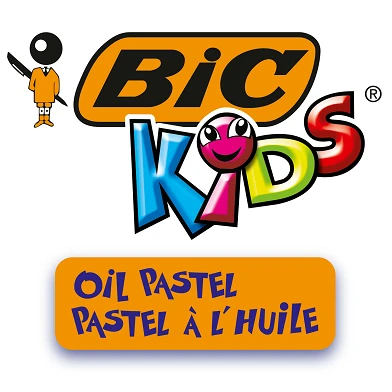 BIC Kids Olie Pastel Krijtjes, 36st.