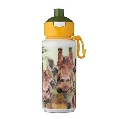 Campus Drinkfles Pop-up - Animal Planet Giraffe