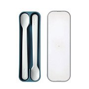 Mepal Mio Set Babylöffel - Deep Blue, 2tlg.