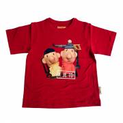 Pat und Mat T-Shirt Rot, Größe 98-104