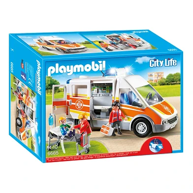 Playmobil 6685 Ziekenwagen met licht en geluid
