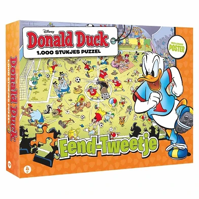 Donald Duck Puzzle - Ente-Zwei, 1000 Teile.