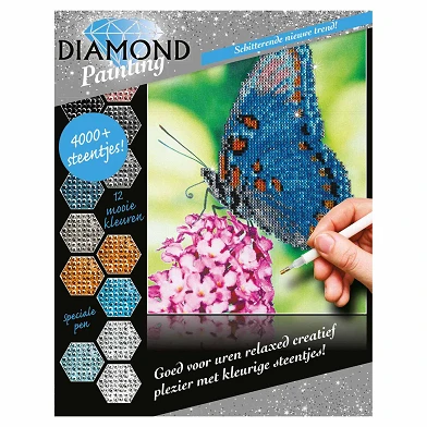 Diamantmalerei Schmetterling, 4000 Stück.