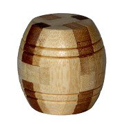 3D Bambus Brain Puzzle Barrel ***
