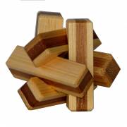 3D Bamboo Breinpuzzel Firewood **