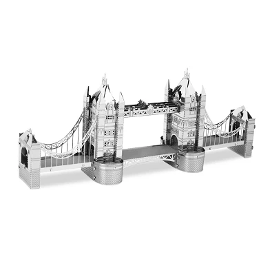 Metal Earth London Tower Bridge Édition Argent