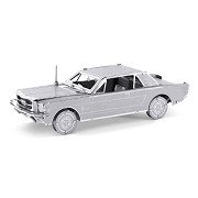Metal Earth 1965 Ford Mustang Coupé Édition Argent
