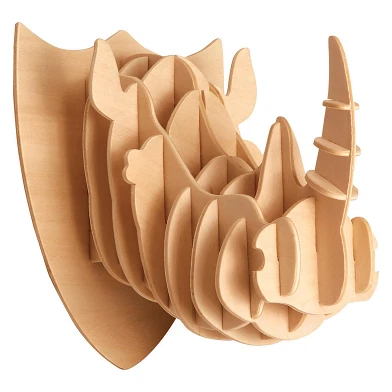 Kit de construction en bois 3D de l'atelier de Gepetto - Rhino