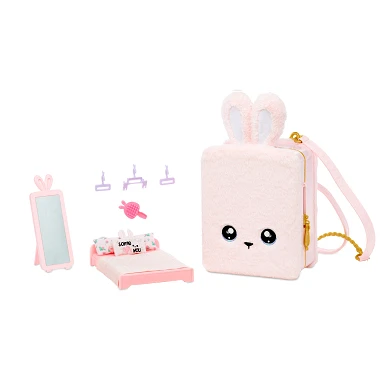 Na!Na!Na! Surprise 3-in-1 Backpack Bedroom Playset - Pink