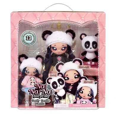 Nach! Na!Na! Familienüberraschung - Panda-Familie