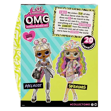 L.O.L. Surprise OMG Pop Series 6 - Sketches
